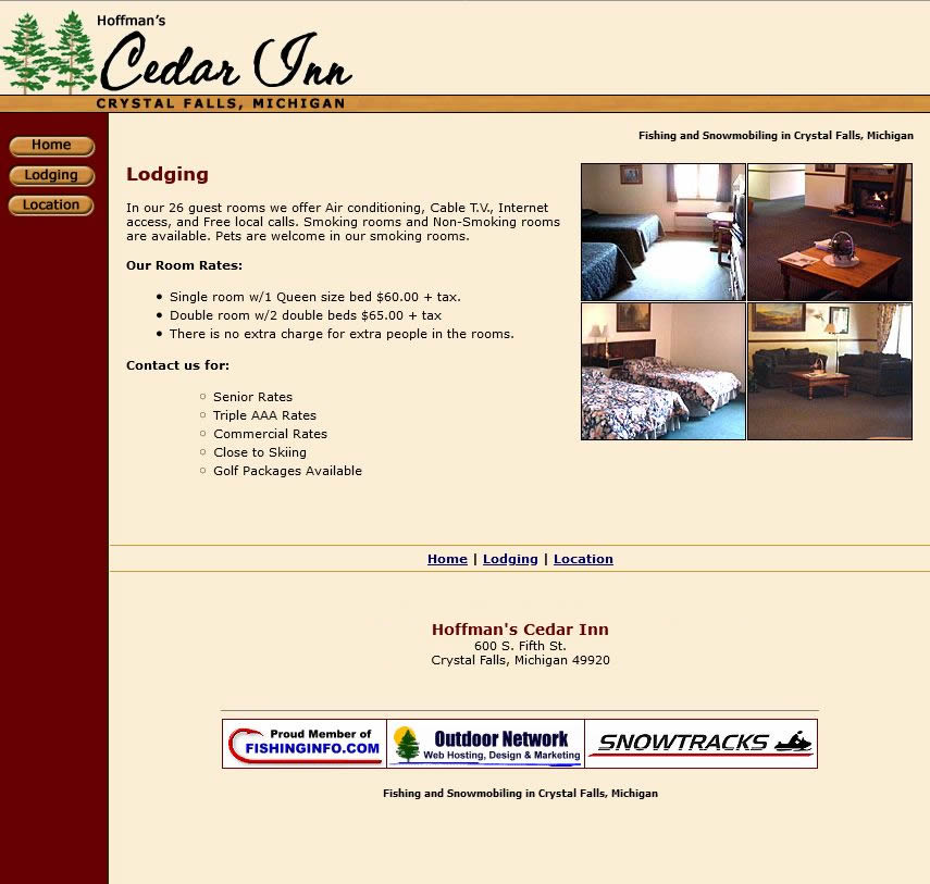 Cedar Inn - Web Site Archived From 2006 (newer photo)